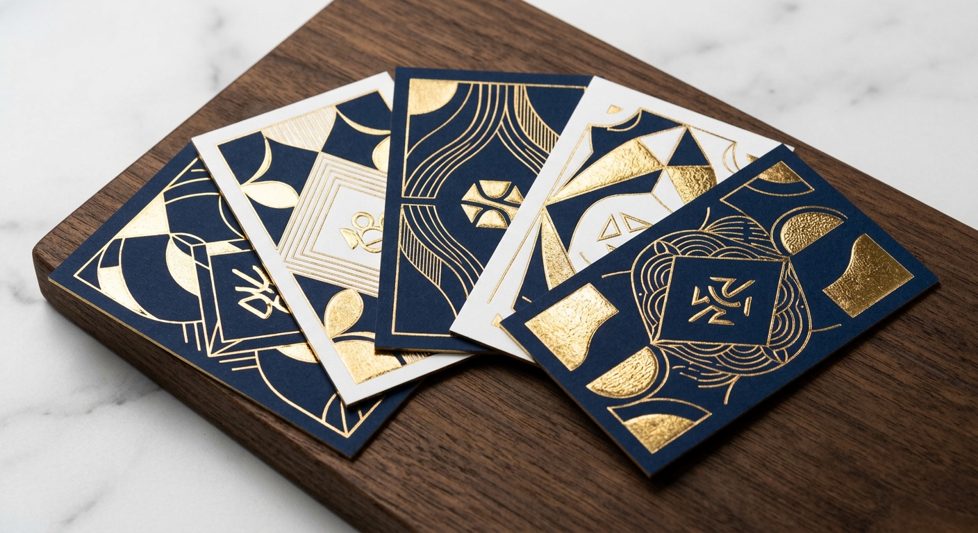 Business Cards - Raised Foil